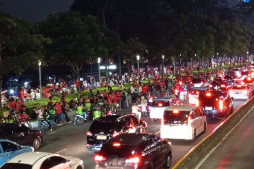 rekayasa lalu lintas, Gelora Bung Karno, polda metro, Indonesia Vs Bahrain, laga indonesia vs bahrain hari ini, laga indonesia vs bahrain di gbk, laga indonesia vs bahrain jam berapa, Ada Laga Indonesia Vs Bahrain, Pengendara Diimbau Hindari Kawasan GBK