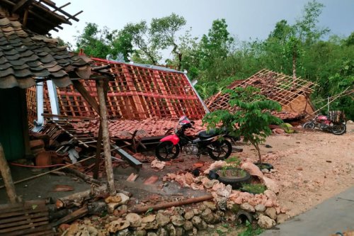 BPBD Ciamis Catat 83 Rumah Rusak Akibat Hujan Deras dan Angin Kencang