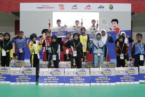 Festival SenengMinton 2025, Kembangkan Bakat Muda Cinta Bulu Tangkis sejak Dini