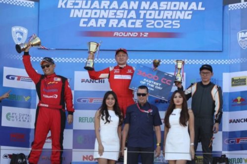 Honda Racing Indonesia, ITCR, Mandalika, mandalika, Mandalika Festival of Speed, Honda Racing Indonesia Sapu Bersih Podium di Mandalika