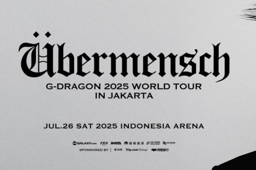General Sale Tiket Konser G-Dragon Jakarta 2025, Ini Link dan Harganya