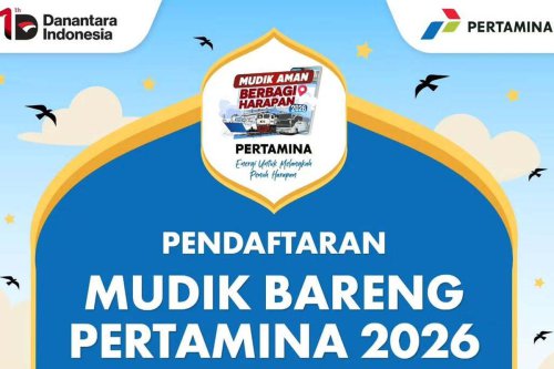 War Tiket Mudik Gratis Pertamina 2026 Dibuka 3 Maret, Cek Link dan 17 Kota Tujuan