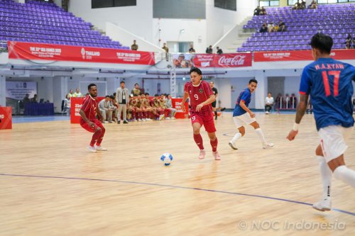 Timnas futsal Indonesia, SEA Games 2025, Indonesia vs Malaysia, Evan Soumilena, Hector Souto, Hasil SEA Games 2025: Kalahkan Malaysia, Timnas Futsal Indonesia Jaga Kans Emas