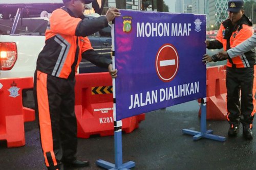 Daftar 33 Ruas Jalan Jakarta yang Ditutup saat Malam Tahun Baru