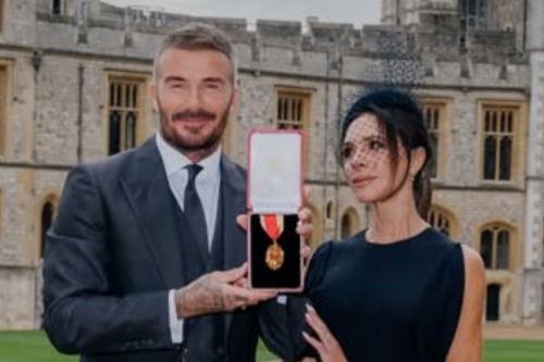 David Beckham Terima Gelar Sir di Kastil Windsor, Victoria: Kau Selalu Ksatria-ku