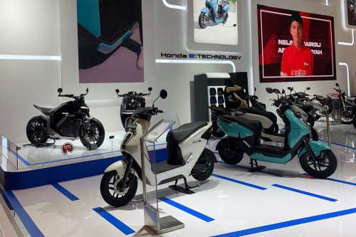 AISI, penjualan motor listrik, penjualan motor listrik AISI, motor listrik Honda, Penjualan Motor Listrik AISI Melonjak, Honda Mendominasi 95 Persen