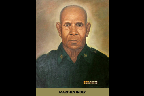 Kisah Marthen Indey, dari Polisi Kolonial hingga Pahlawan Nasional Papua