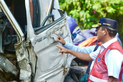 Kemenhub Gelar Bimtek Safety Driving untuk Sopir Angkutan Barang