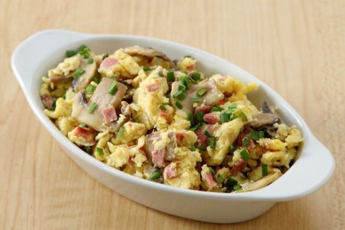 Resep Orak Arik Telur, Daging, dan Jamur, Ide Bekal ke Kantor