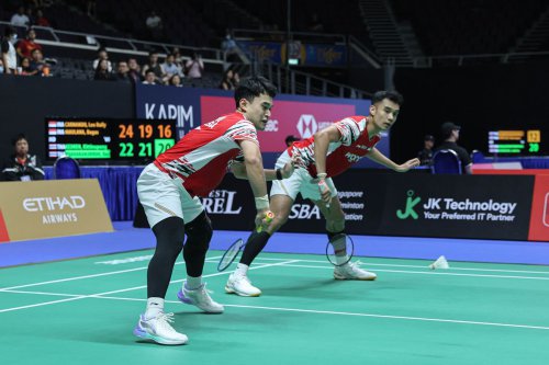 Singapore Open, Leo Rolly Carnando/Bagas Maulana, Leo/Bagas, Singapore Open 2025, hasil Singapore Open 2025, jadwal singapore open 2025, Hasil Singapore Open 2025: Leo/Bagas Gugur, Ganda Thailand Alot dan Susah Mati