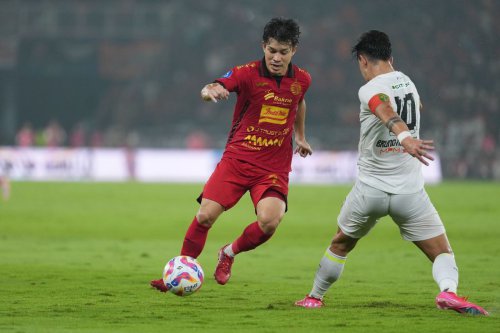Hasil Persija Vs Persebaya 1-1 Sama Kuat di Bawah Guyuran Hujan di SUGBK