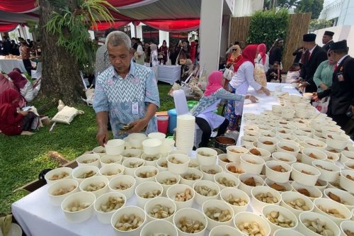 Makanan Gratis di Pesta Rakyat HUT RI ke-80, Ada 300 Porsi Lontong Sayur