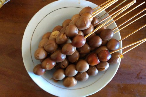 Resep Sate Telur Puyuh Bacem ala Angkringan, Apa Saja Bumbunya?