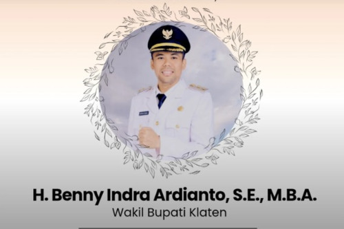 Wabup Klaten Benny Indra Ardhianto Meninggal di Usia 33 Tahun, Sempat Dirawat di RS Kariadi