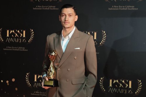 Kata-kata Jay Idzes Usai Sabet Gelar Pemain Terbaik PSSI Awards 2026