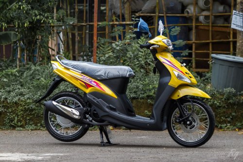 motor bekas, motor matik, Yamaha Mio, mio warna kuning, harga yamaha mio warna kuning, yamaha mio karbu, Harga Jual Mio Sporty Bekas Warna Kuning Mahal, Ini Alasannya