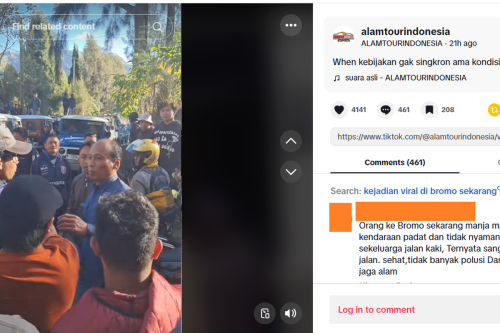 Apa Alasan Puluhan Sopir Jip Gunung Bromo Geruduk Kantor TNBTS?