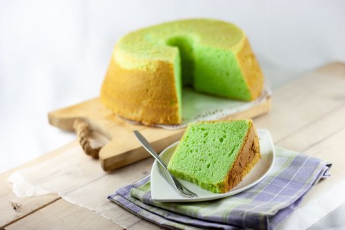 Resep Cake Pandan Rice Cooker, Pakai 5 Telur
