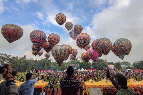 Wonosobo, Festival Balon Wonosobo 2026 Kian Mendunia, Dipadati Turis dari 20 Negara