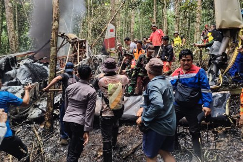Detik-detik Pesawat Pelita Air Jatuh di Nunukan, Sinyal Darurat Muncul Usai Hilang Kontak