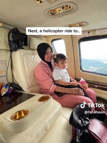 Majikan Viral Berikan THR Rp 100 Juta untuk Pembantu dan Ajak Naik Helikopter