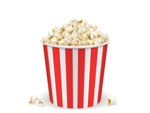 1. Popcorn, 2. Kacang-kacangan, 3. Dark Chocolate, 5. Anggur, 6. Alpukat, 8. Semangka, 9. Healthy Banana Split, 10. Irisan apel segar, Top 10+ Camilan untuk Diet yang Enak dan Sehat, Popcorn Disarankan Ahli Gizi!