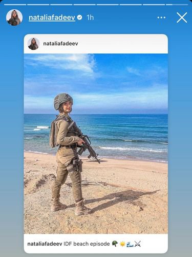 Model Seksi Israel Dihujat, Sebut Palestina Tak Pantas Punya Pantai Cantik