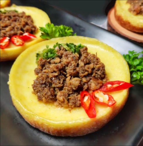 Resep Kue Lumpur Gurih Ayam Rendang