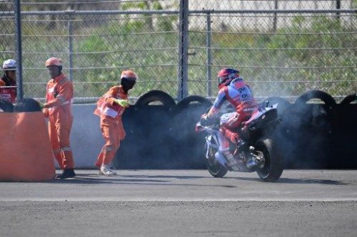 Kata Marc Marquez soal 'Kutukan' di Sirkuit Mandalika