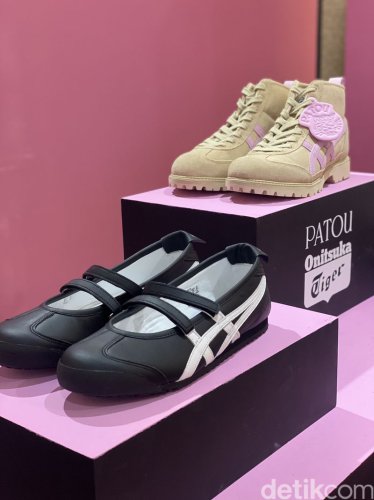Sneakers Onitsuka Tiger x Patou Hadir di Indonesia, Dibalut Sentuhan Feminin