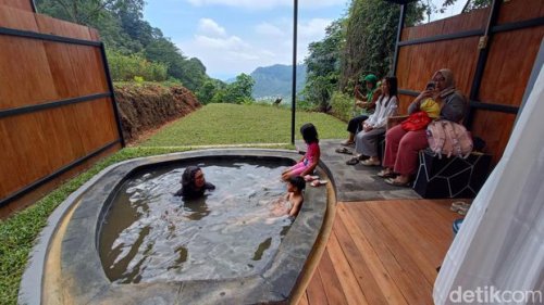 Usai Direvitalisasi, Pancuran 7 Baturraden Banyumas Mirip Onsen Jepang