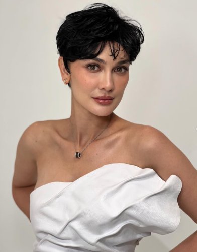 Gaya Baru Luna Maya Tampil Dengan Rambut Pixie Cut, Manglingi &amp; Makin Fresh