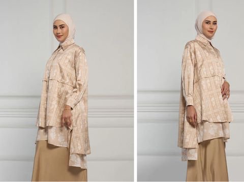Top 7+ Rekomendasi Tunik dari Brand Lokal untuk Lebaran 2025, Simpel dan Elegan