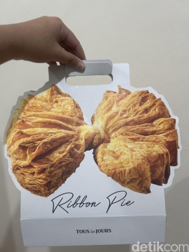 Lagi Viral Pastry Jumbo Bentuk Pita, Begini Tekstur dan Rasanya