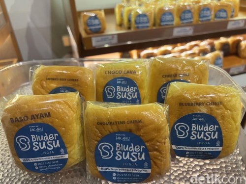 Wajib Coba! Roti Bluder Susu yang Lembut Nikmat dari Bakery Hits Jogja