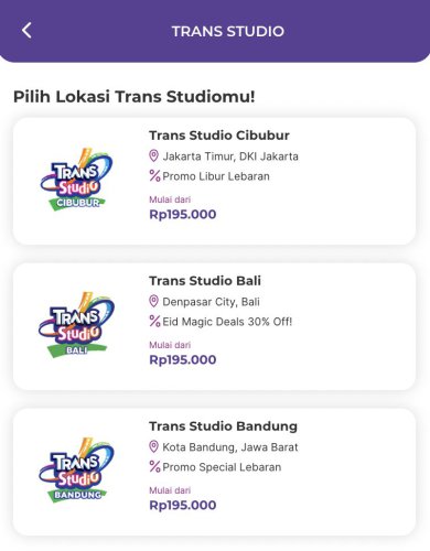 Libur Lebaran Seru, Main Sepuasnya di Trans Studio Hanya Rp195K!
