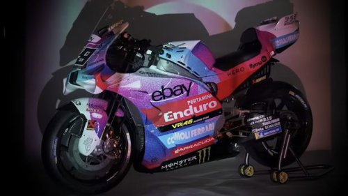 Rossi Perkenalkan Warna Khusus Motor Tim Balapnya di MotoGP Italia