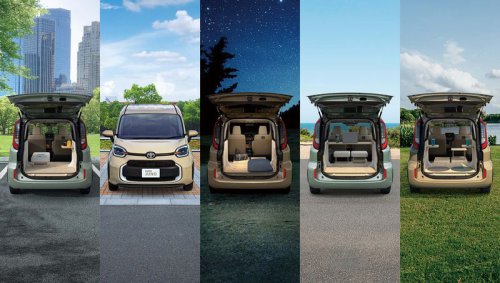 Toyota Sienta Bersolek, Bisa Duduk Lesehan