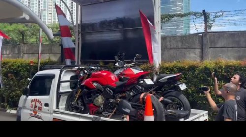 Wamenaker Noel yang Kena OTT KPK Terima Motor Ducati