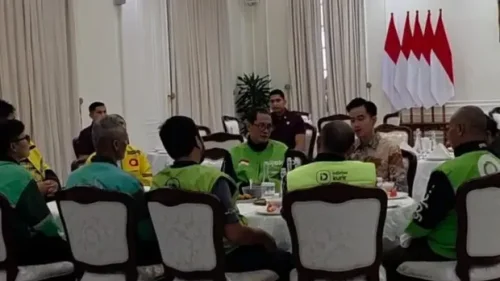 Kisah Ojol Ketemu Gibran di Istana: Dituding Rekayasa, Dibantah Aplikator