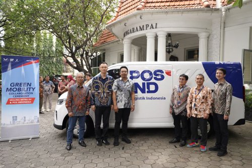 Top 25+ Wuling Mitra EV Blind Van Kawal PT Pos Indonesia Kirim Barang