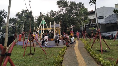 Baru Diresmikan Pramono Anung, Ini Kondisi Taman Bugar Sekarang