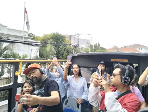 Rute Baru Open Top Tour Jakarta, Jalan Sore Lewat Situs Bersejarah