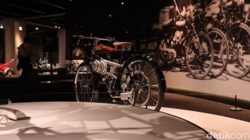 Bertemu Motor Pertama Honda di Dunia, Wujudnya Mirip Sepeda Kumbang
