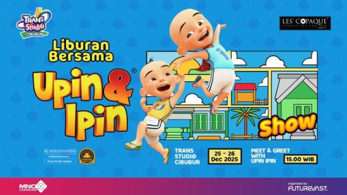 Upin &amp; Ipin Hadir di Trans Studio Cibubur, Liburan Keluarga Jadi Lebih Spesial