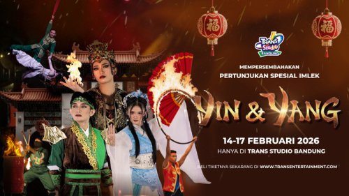 Diskon 55% Cuma 4 Hari! Pertunjukan Imlek Yin &amp; Yang di Trans Studio Bandung