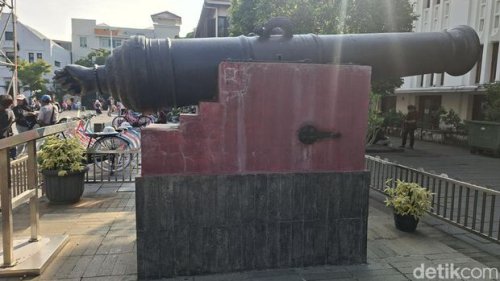 Jangan Diabaikan Saat ke Kota Tua, Meriam si Jagur