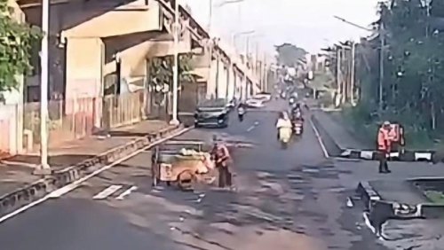 Identitas Mobil Pajero yang Tabrak Lari Pedagang Bawa Gerobak