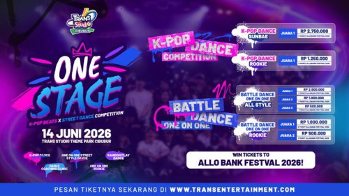 Tunjukkan Skill Terbaikmu! Ikuti Kompetisi K-Pop x Street Dance di Trans Studio Cibubur