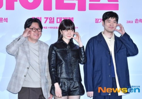 【PHOTO】ペ・ドゥナ＆キム・ユンソクら、映画「ウイルス」記者懇談会に出席